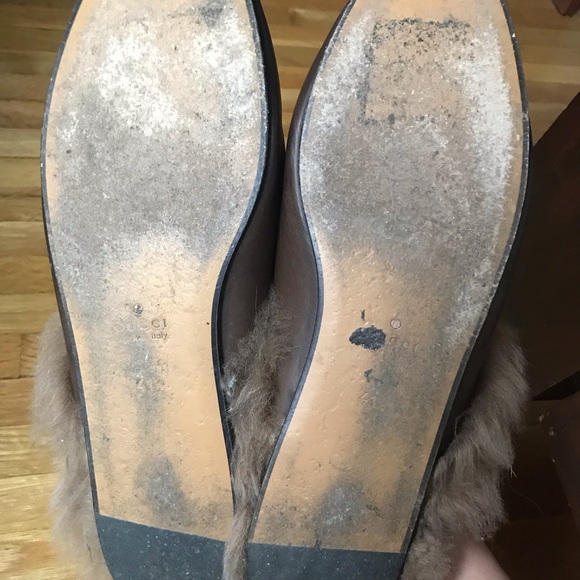 gucci mules size 41 1/2 fit 9us-10us -SOLD - Picture 5 of 6